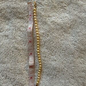 Pearl bracelet in 14k clasp